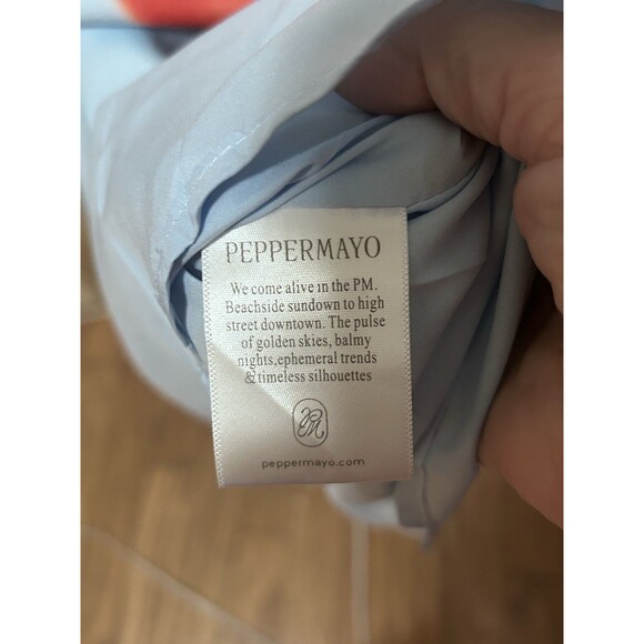 Peppermayo Exclusive Chloe maxi Dress Turquoise Bloom Size 2 NWT - Picture 10 of 13